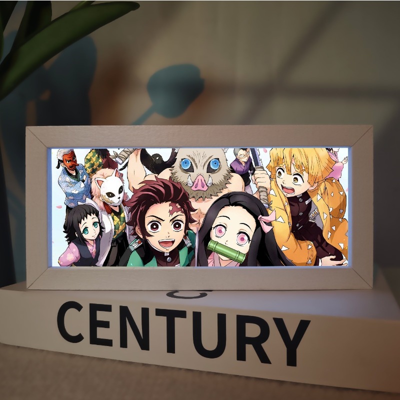 Demon Slayers LED Night Light  - Desk Setup Lamp ulasan dan harga
